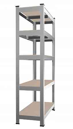 Стелаж металевий 180x90x30  5 полиць (сірий) Київ