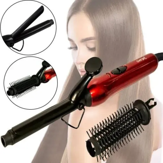 Щипці GEMEI GM-Щипці GEMEI GM-2906 5028 PT, діаметр 19 мм, 2 температурні режими, обертовий шнур Одеса