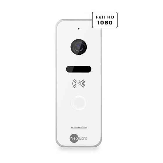 Вызывная панель домофона NeoLight OPTIMA ID FHD White Киев
