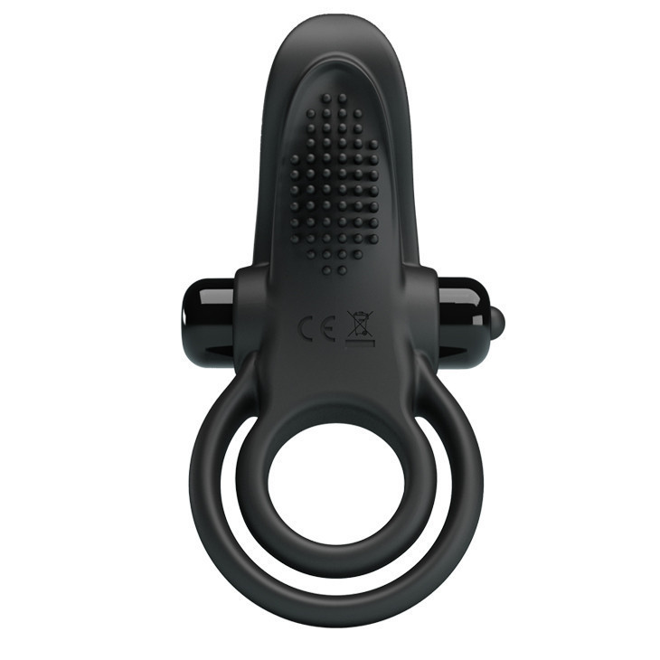 Ерекційне кільце - Pretty Love Vibrant Penis Ring Black Sex Aura Київ - фото 10