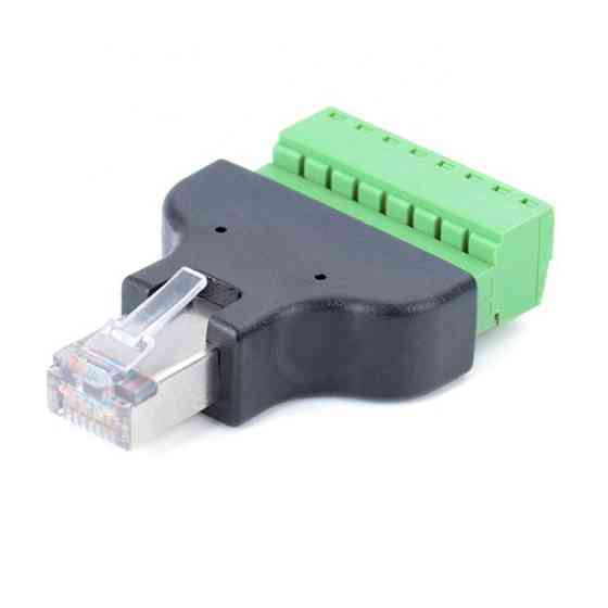 Переходник RJ45 на клеммники для сетевого кабеля Киев