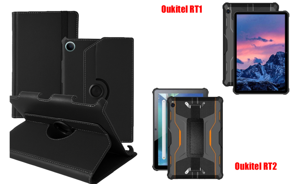 Чохол Spinner360 для планшета Oukitel RT1, Oukitel RT2, колір Klasika Київ - фото 1