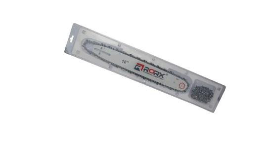 Ланцюг бензопила 3/8, 1.3mm, 57зв, RS, з шиною 16 (40,5см) для Par 350-401 RORX Мукачево - фото 1