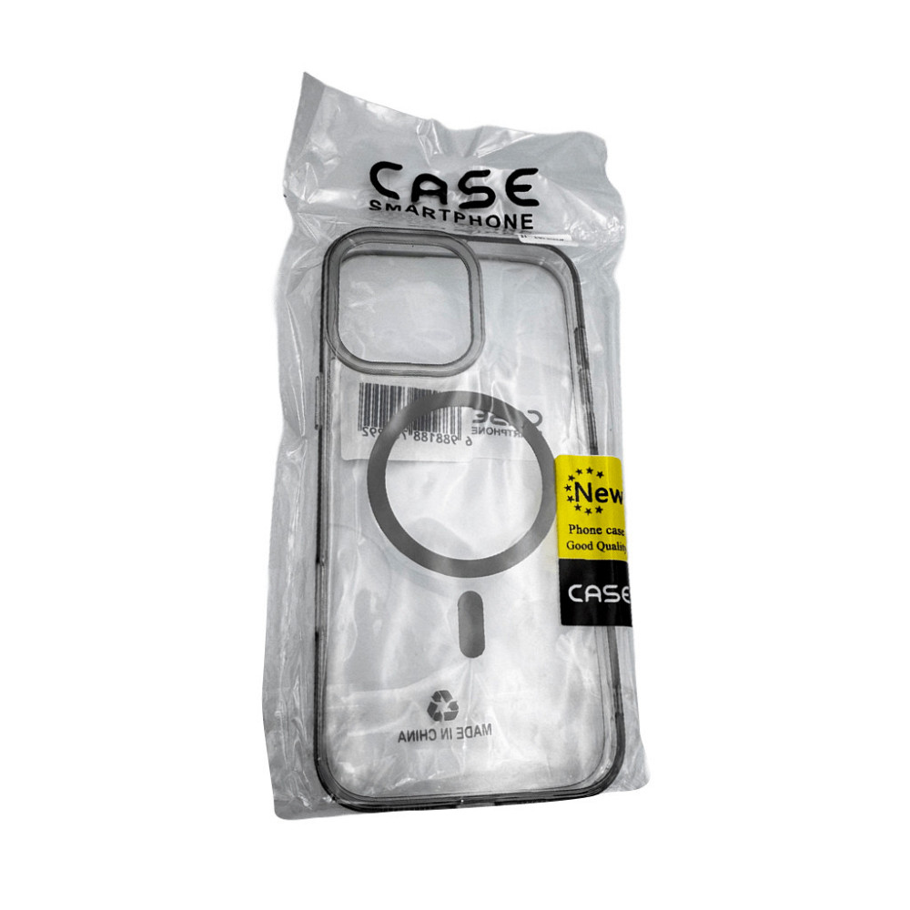 Чохол Cosmic Acrylic для iPhone 16 Pro Max Сірий Київ - фото 5