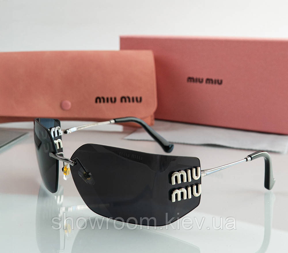 Женские брендовые безоправные очки Miu (16872) Киев - изображение 3