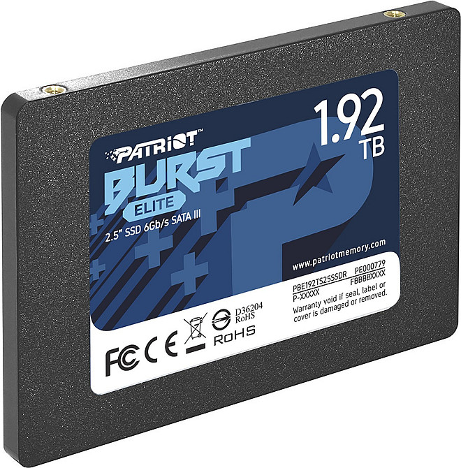 Накопичувач SSD 1.92TB Patriot Burst Elite 2.5