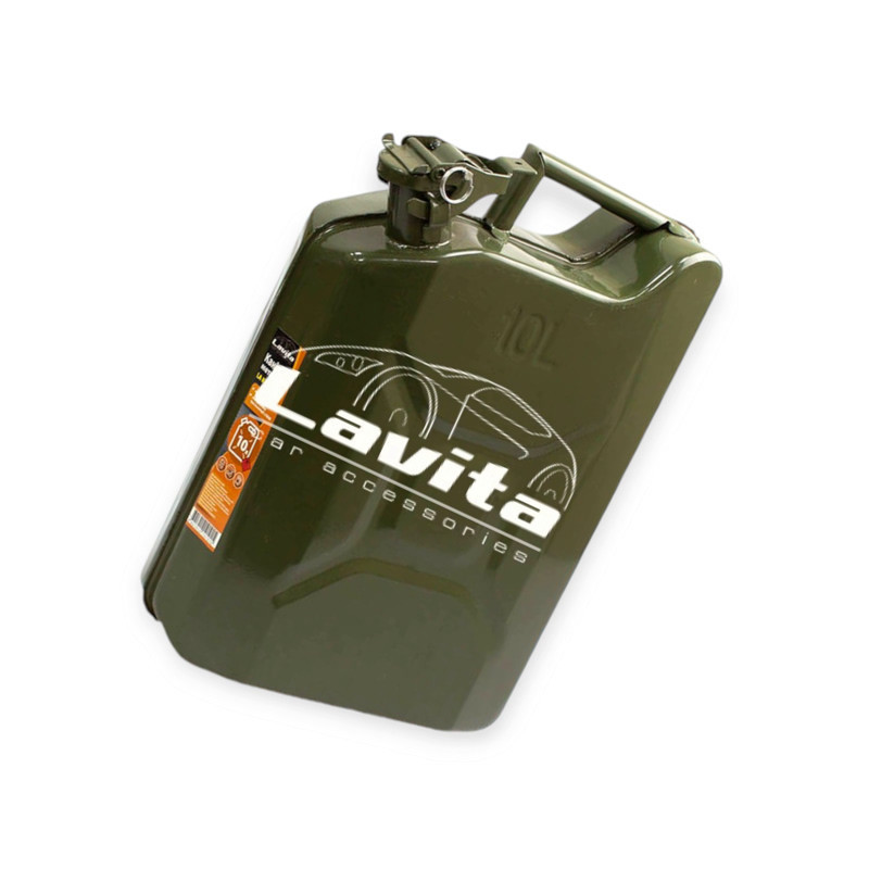 Каністра металева вертикальна 10л Мукачево - фото 1