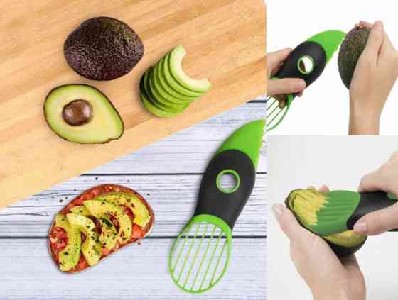 Нож сплиттер для экзотических фруктов 3 в 1 для Авокадо и Манго Винница