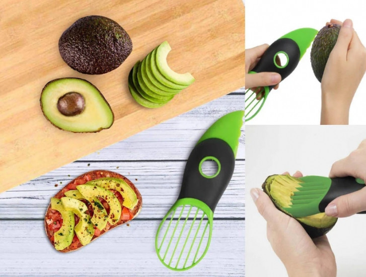 Ніж спліттер для екзотичних фруктів 3 в 1 для Авокадо та Манго Вінниця - фото 2
