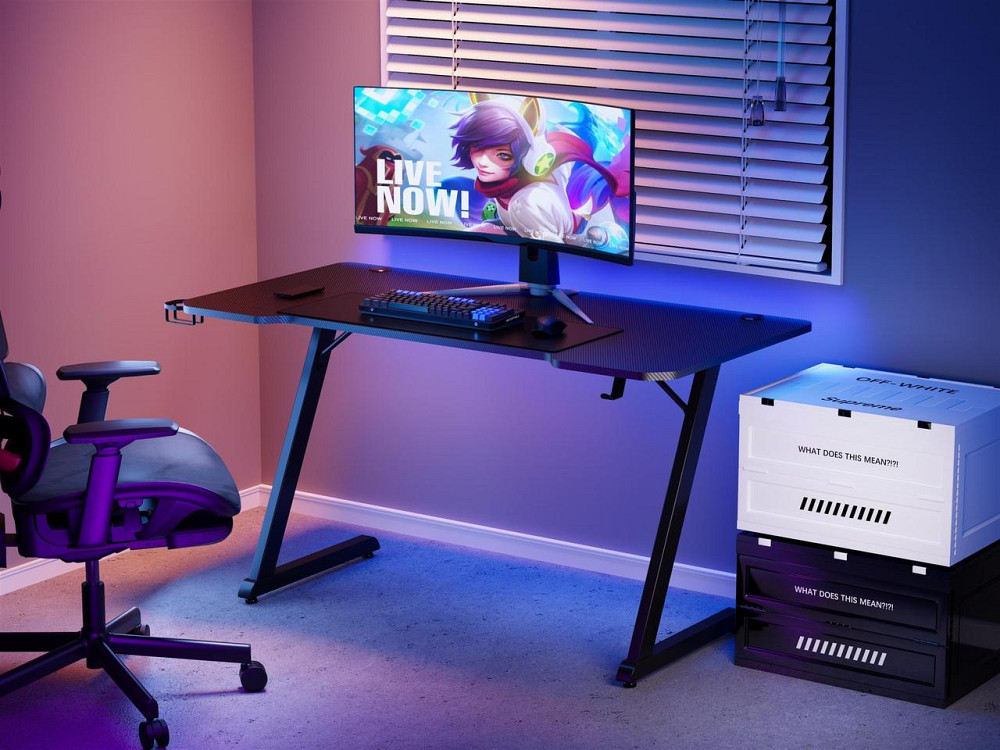 Комп'ютерний стіл GamePro GD014 ( Чорний ) Харьков - изображение 2