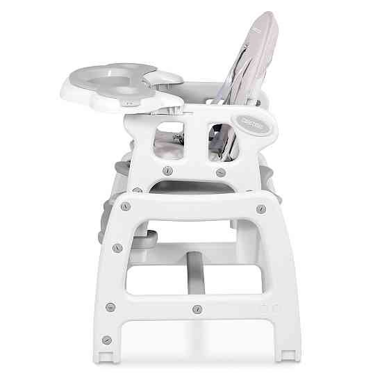 Стільчик для годування 5-в-1 Ricokids Sinco 57,5 х 104 см - сіро-білий Київ