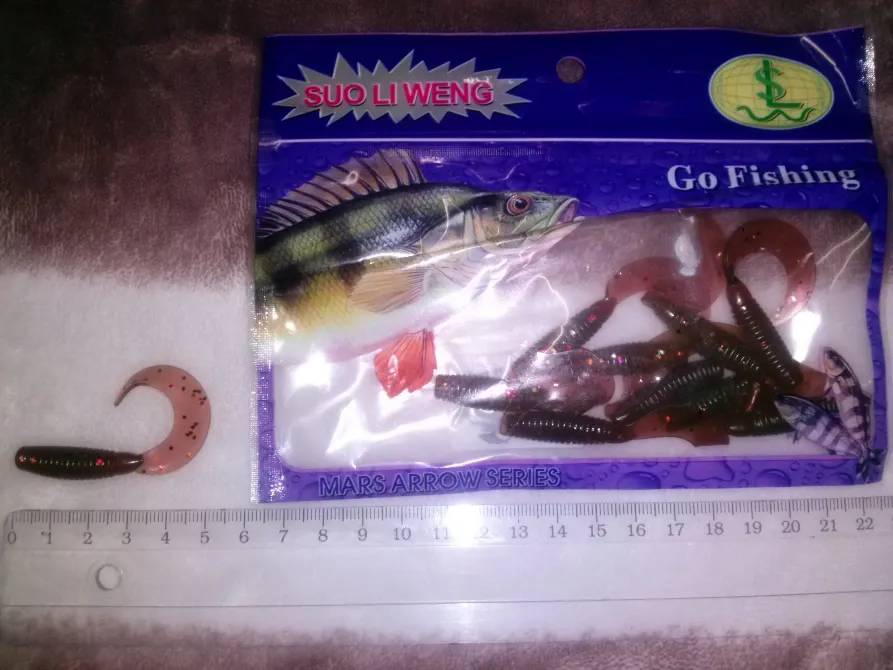 Джиг приманки силиконовые 10 шт Киев - изображение 2