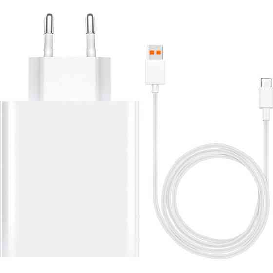 Зарядний пристрій Xiaomi 90W HyperCharge Combo USB-A White (BHR07ZBEU) + кабель Type-C ( 20552 ) Харьков