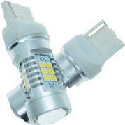 LED автолампа 4G21 STELLAR Белый W21W/5W,7443 (двуконтактный) светодиодная, в габариты, стопы, повороты, подсветка номера, ДХВ Винница - изображение 1