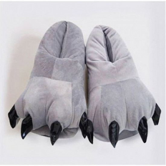 Домашние тапочки кигуруми Лапы Серые 34 – 37 р Винница - изображение 3