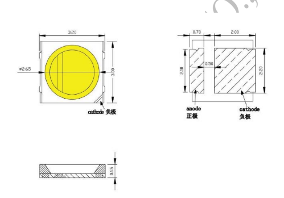 Світлодіоди LED SMD 3030, 10 шт, підсвітка для телевізорів Київ