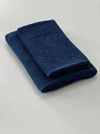 Рушник махровий Ideal Textile однотонний 50х90 см 360 г/м2 (56861134) Для рук та обличчя, синій Чернівці