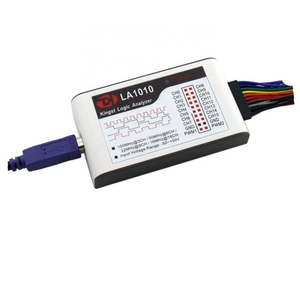 USB Логічний аналізатор 100 МГц 16-канальний Kingst LA1010 для MCU, ARM, FPGA та цифрових схем Київ - фото 7