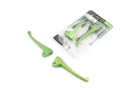 Важелі керма скутер Ямаха Йог 50 (голі) (тюнінг, барабан/барабан, зелені) Мукачево