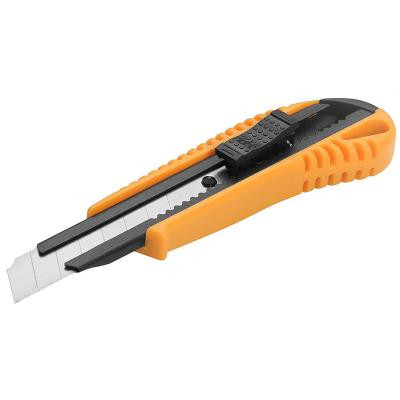 Нож монтажный Tolsen сегментный 18 мм пластик металлическая направляюшая (30001) Винница - изображение 1