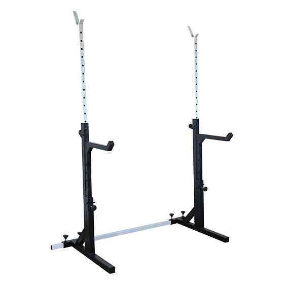 Стойки под штангу 40 на 40 мм со страховочными регулируемыми упорами Киев