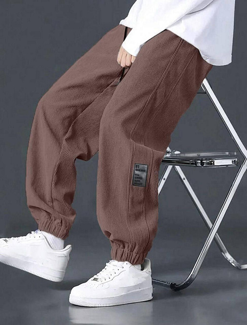 Чоловічі штани з теплого вельвету Одеса - фото 7