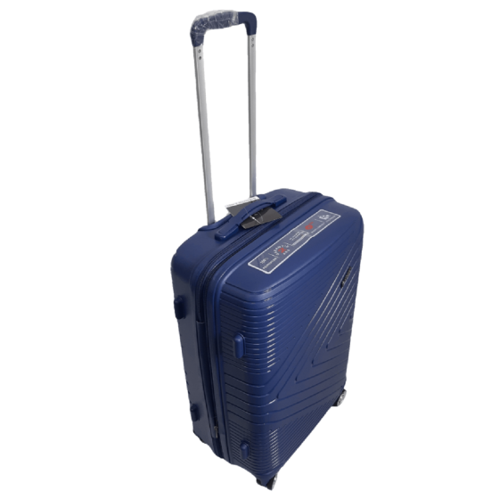 Валіза пластикова AIRTEX 281 середня синя Київ