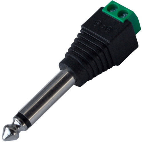 Штекером 6,3 мм моно з клемної колодкою (під гвинт) Полтава - фото 1