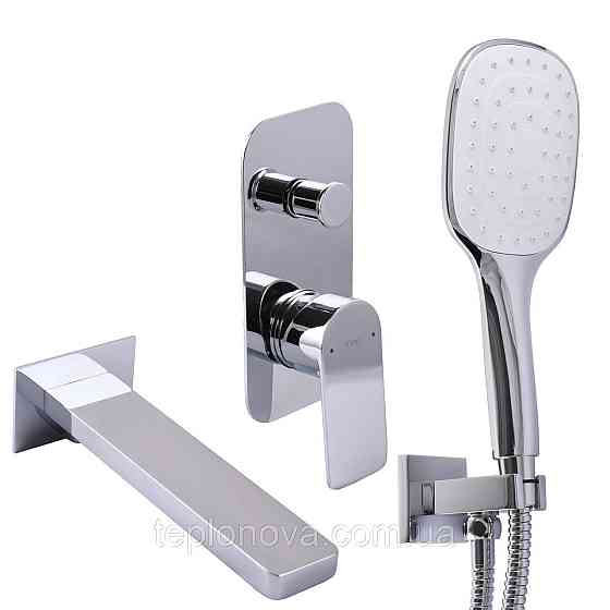 Смеситель для ванны встроенный TOPAZ SARDINIA TSG 08202-V-H20 Черновцы