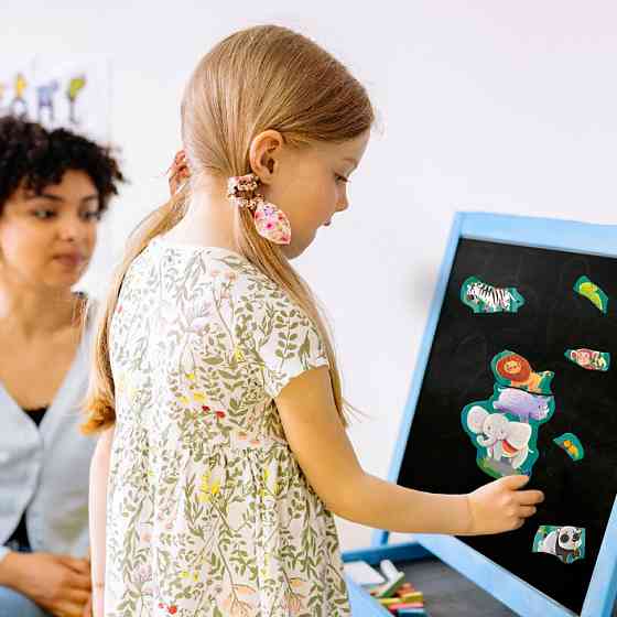 Дитяча магнітна гра "Друзі з джунглів" 200256, 8 елементів Вінниця