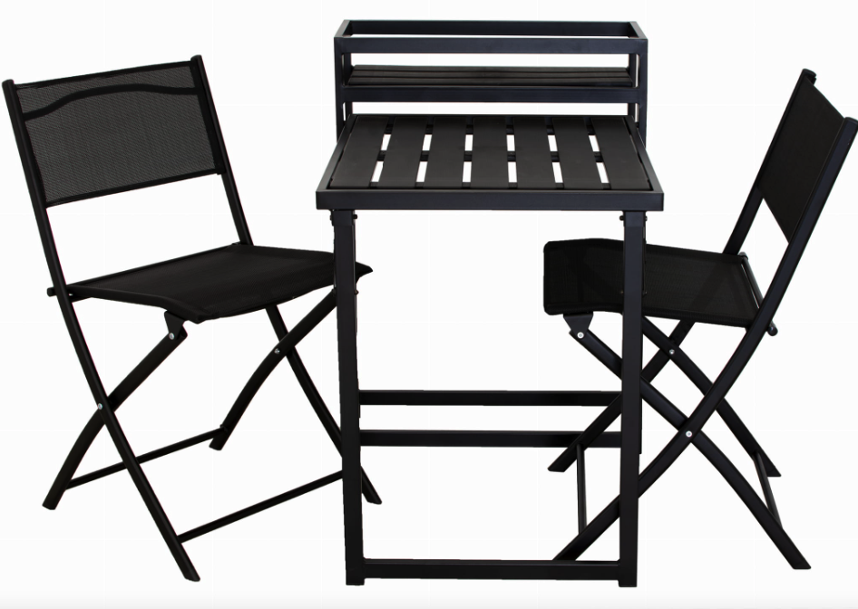 Комплект балконних меблів Jumi Kirbi з тумбою + 2 крісла Киев - изображение 1