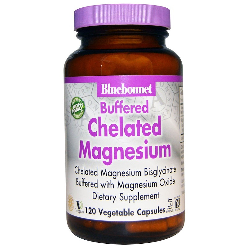 Магній хелат (Chelated magnesium) 200 мг 120 капсул Київ - фото 1