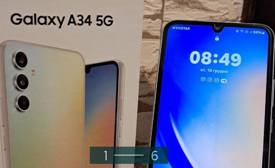 Телефон Samsung A34 6/128Gb. Київ - фото 4