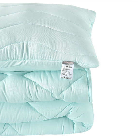 Набір IDEIA Tropical півтораспальний ковдра 140х210 см + 1 подушка 50х70 см Чернівці - фото 5