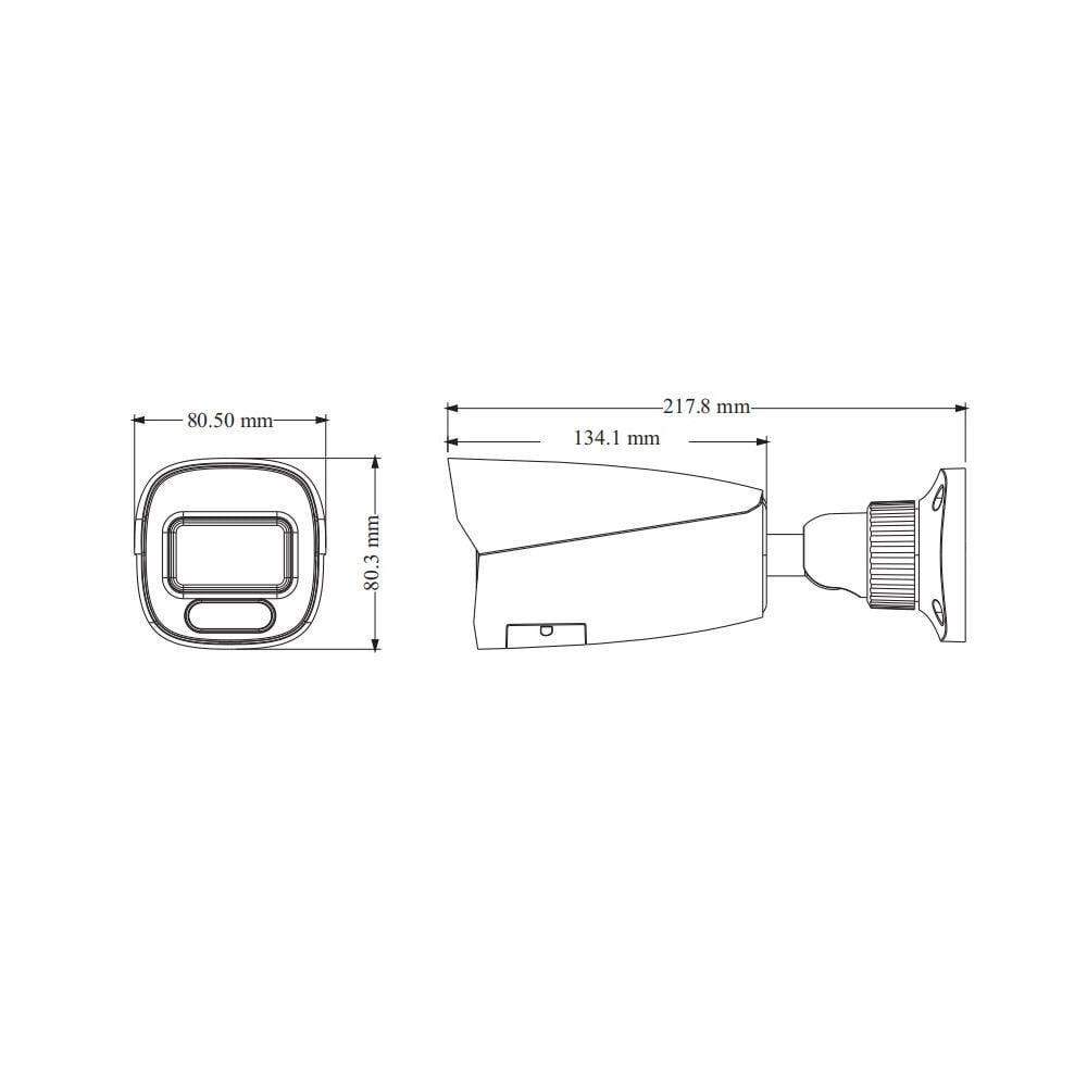 IP-відеокамера 6Mp TVT TD-9462E4(D/PE/AW3) White f=2.8mm, ІЧ+LED-підсвічування, з мікрофоном (77-00389) Киев - изображение 6