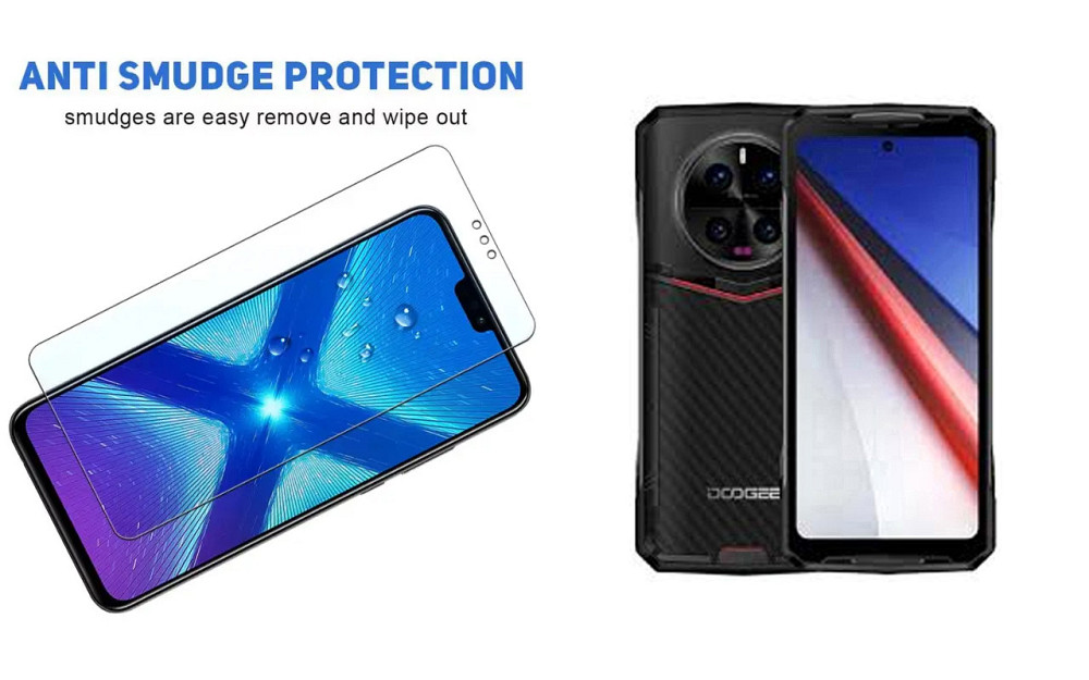 Защитное стекло NeoGlass для DOOGEE DK10 – ультрапрозрачное и устойчивое Киев - изображение 3