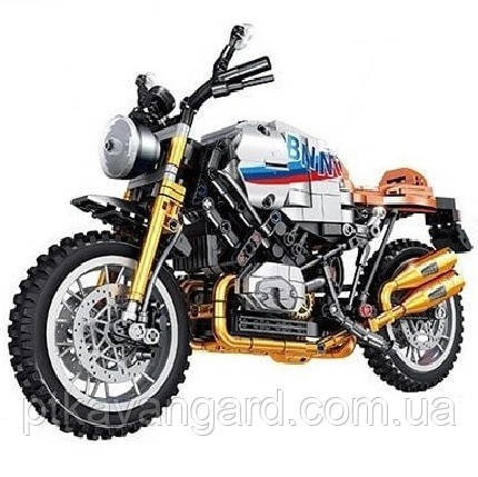 Конструктор спортивний мотоцикл BMW 790 деталей 1:8 technic H 8702 Хмельницький - фото 1