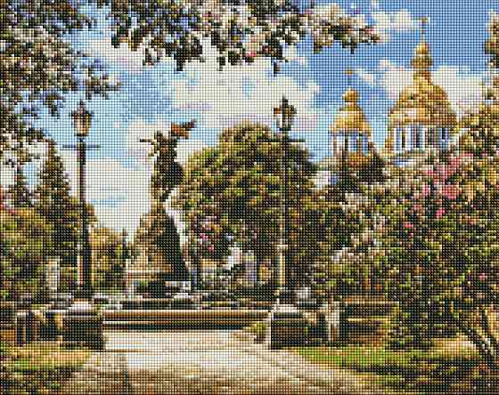 Набір з алмазною мозаїкою "Володимирська гірка" 40х50см, шт Київ