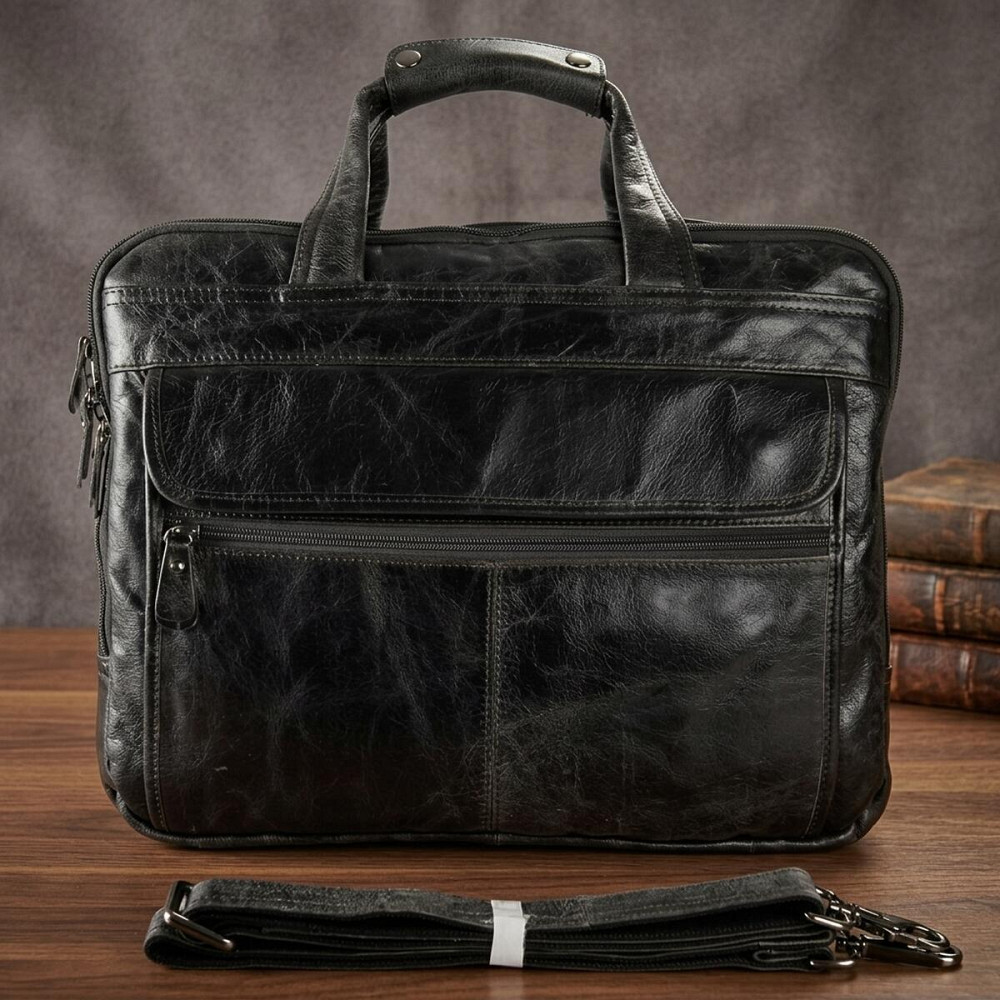 Сумка мужская Vintage 14364 Болотная Киев - изображение 10