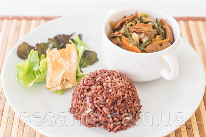 Рис коричневый дикий, нешлифованный, красный рис, бурый 1кг Харьков - изображение 5