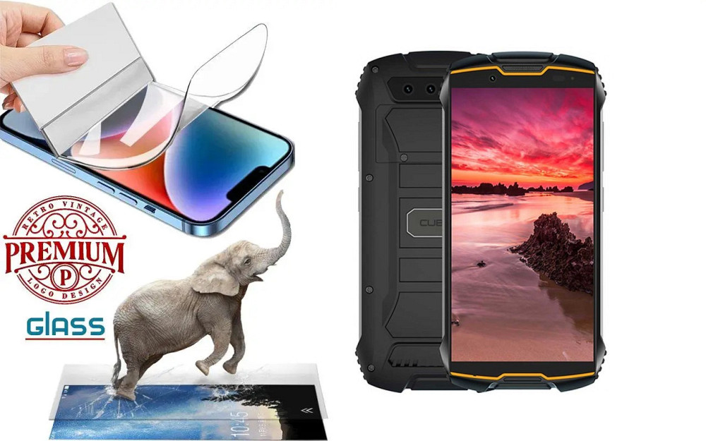 Поліуретанова плівка Cubot King Kong mini 2, mini 2 Pro, Premium, товщина 0,2 мм Київ - фото 1