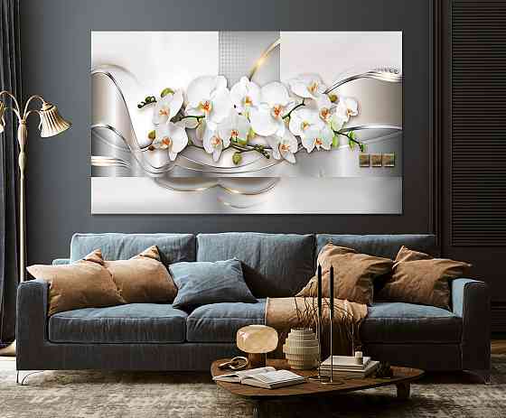 Картина холст в гостиную / спальню Орхідея   MLP_141 80х160см Киев