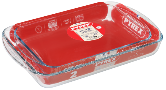 Набор форм для запекания Pyrex, 2 предмета (7054301) Киев