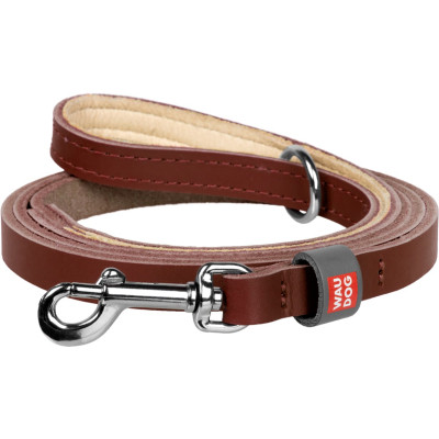 Поводок для кошек WAUDOG Classic XXS-XS Ш 12 мм Д 122 см коричневый (60326) Винница - изображение 1