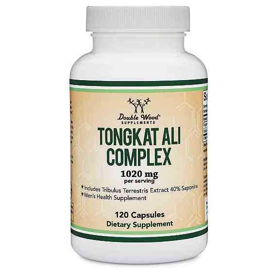 Тонгкат Али Double Wood Tongkat Ali Extract Complex 1020 mg 120 capsules Луцк