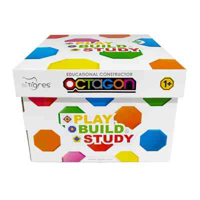 Конструктор Tigres Octagon 88 елементів в коробці (39773) Вінниця