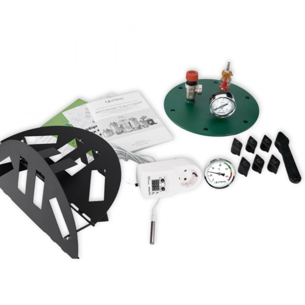 Автоклав побутовий УТех-32 electro, універсальний на 32 банки, електричний сталевий домашній Київ - фото 14