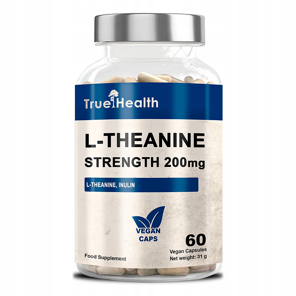 Теанин True Health L-Theanine 200 мг 60 капсул Луцк - изображение 1