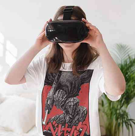 Футболка аниме Берсерк Гутс Аниме Манга оверсайз (S/M/L) Черний AnimeJ1027 Днепр