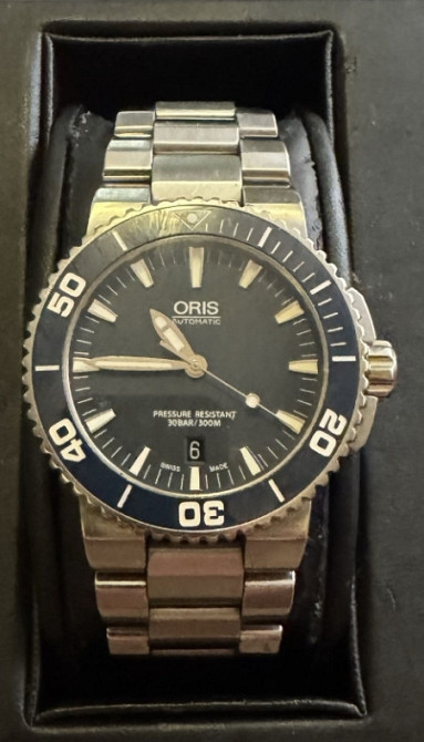 Oris Aquis Date 733 7653 4135  Годинник Oris Харьков - изображение 4